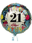 21st Birthday Balloon