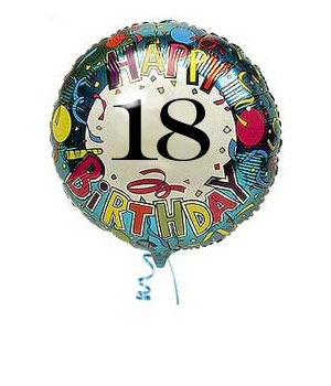 18th Birthday Balloon 18th Birthday Balloon