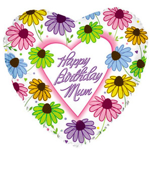 Happy Birthday Mum Balloon